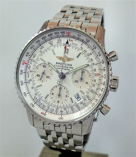 breitling navitimer bracelet size|which breitling navitimer to buy.